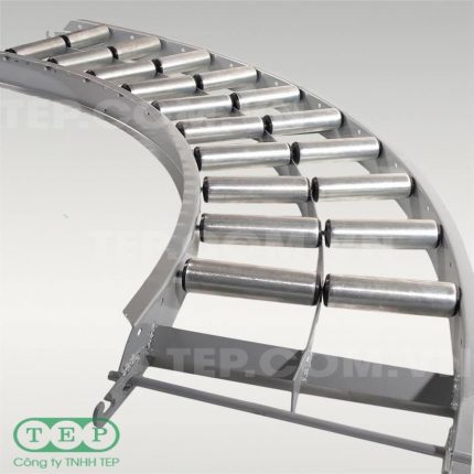 Dàn con lăn cong - Curver roller conveyor