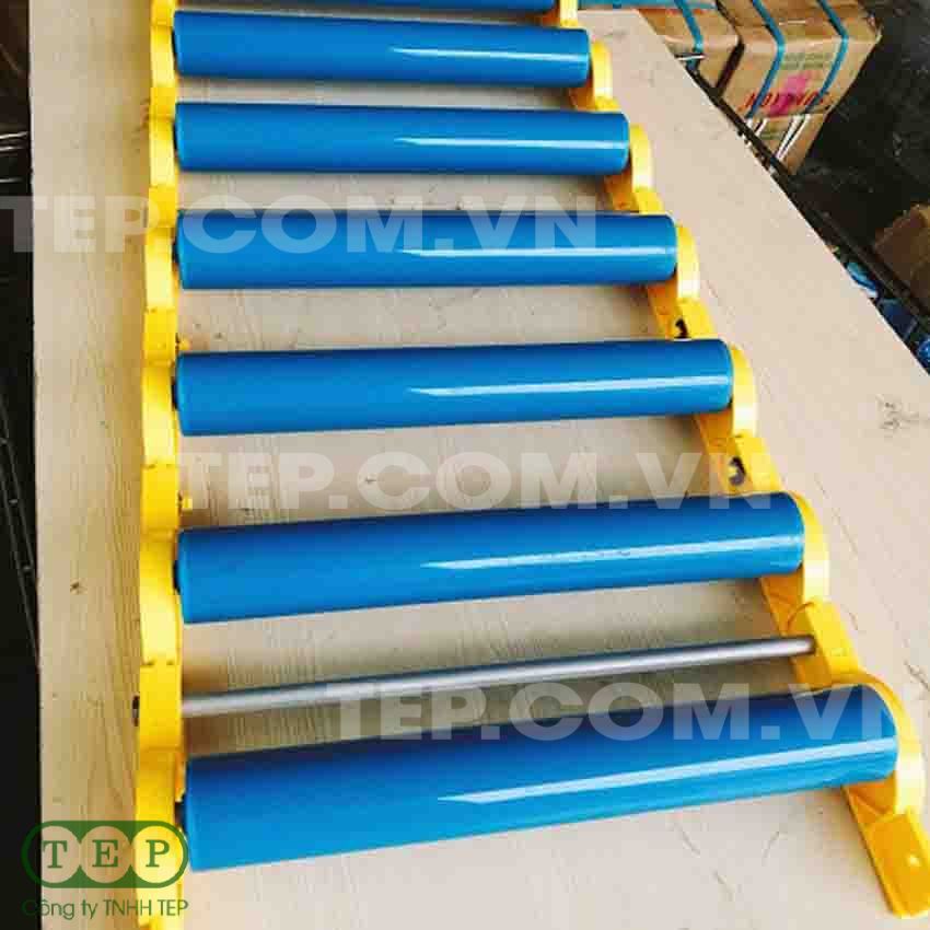 Dàn con lăn nhựa cuốn - Convertible PVC roller conveyor