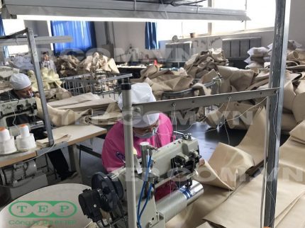 Dây chuyền sản xuất túi vải lọc bụi - Filter bag production machinery