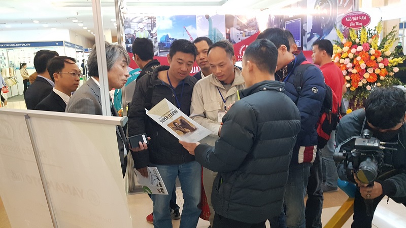 Công ty TNHH TEP tại triển lãm bê tông xi măng Việt Nam 2019