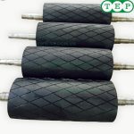 Quả lô bọc cao su nhám - Rubber pulley