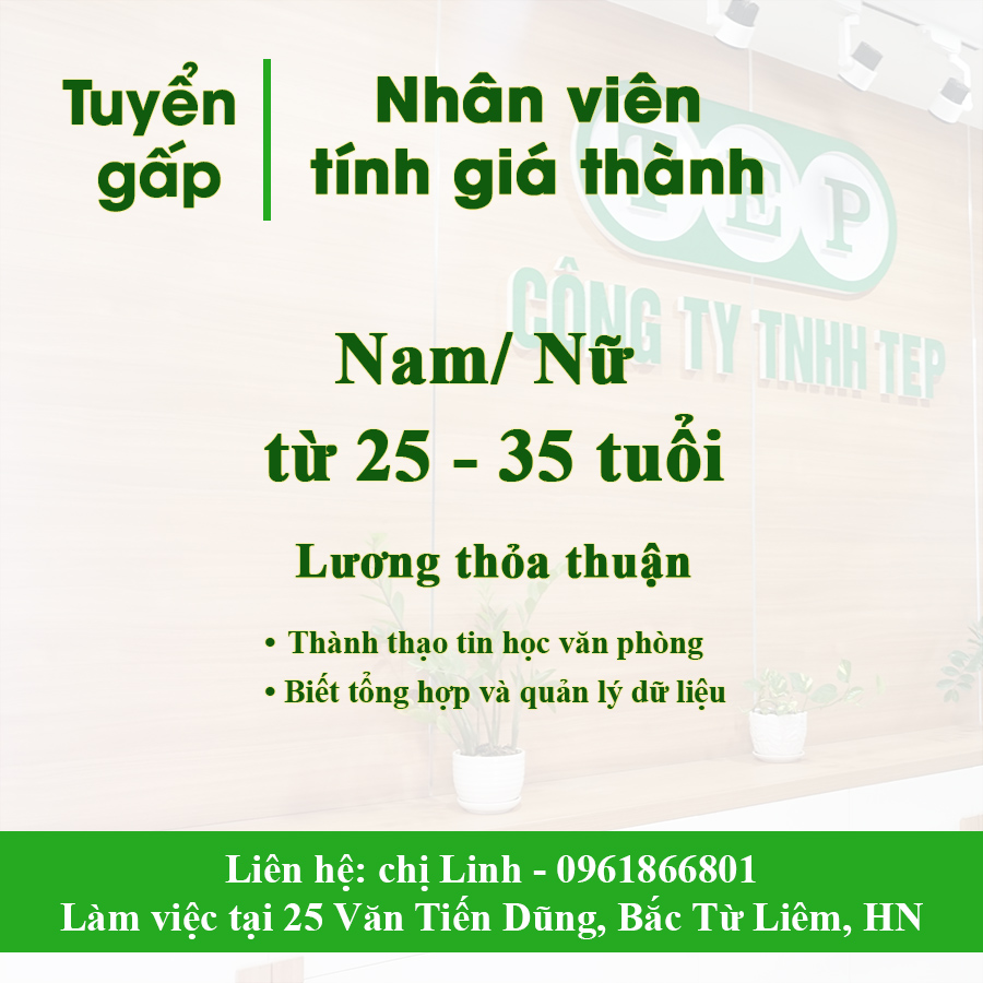 Tuyển dụng TEP