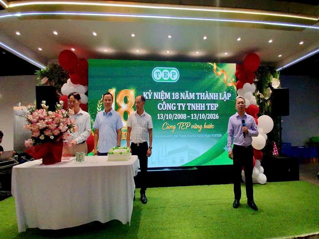 TEP kỷ niệm 18 năm thành lập